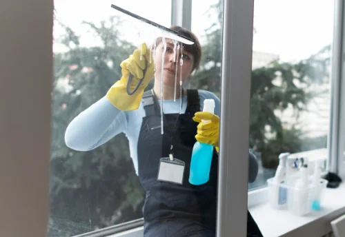 Nettoyage de vitres intérieures et extérieures à Encourtiech